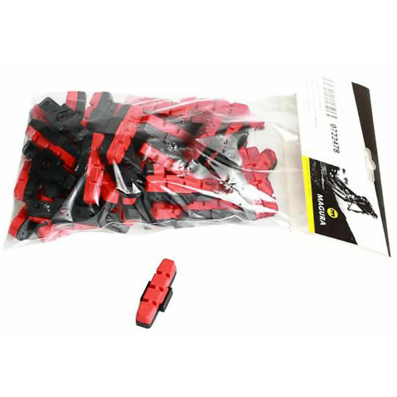 MAGURA BREMSBELAG ROT (VE=25 PAAR) 1 MAGURA BREMSBELAG ROT (VE=25 PAAR)
