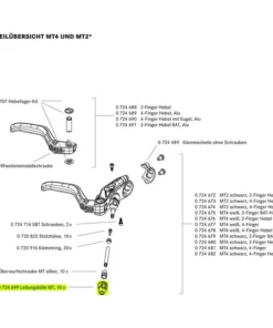 MAGURA Leitungst&uuml;lle MT (1 STK), Offen -Fahrrad Verkaufsgeschäft magura leitungstuelle mt 1 stk offen2
