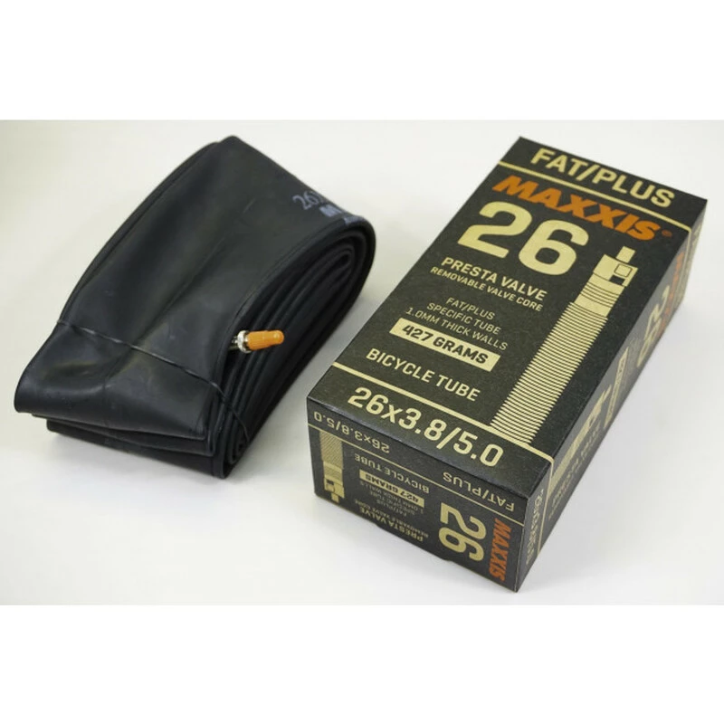 MAXXIS Fat/Plus 1.0mm, Presta RVC 26x3.80-5.00, 96/127-559, 429g 1 MAXXIS Fat/Plus 1.0mm, Presta RVC 26x3.80-5.00, 96/127-559, 429g