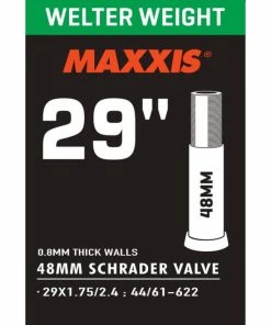 MAXXIS Welter Weight 0.8mm, Schrader 48mm (LL) 29x1.75-2.40, 44/61-622, 202g