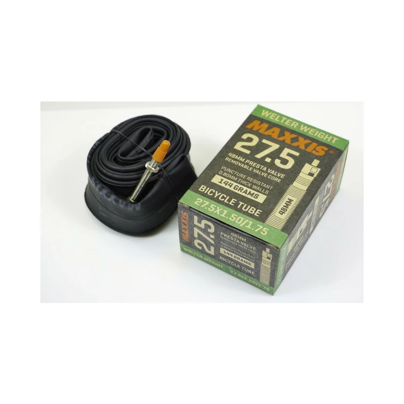 MAXXIS Welter Weight 0.9mm, Presta 48mm RVC 27.5x1.50-1.75, 40/47-584, 144g 1 MAXXIS Welter Weight 0.9mm, Presta 48mm RVC 27.5x1.50-1.75, 40/47-584, 144g