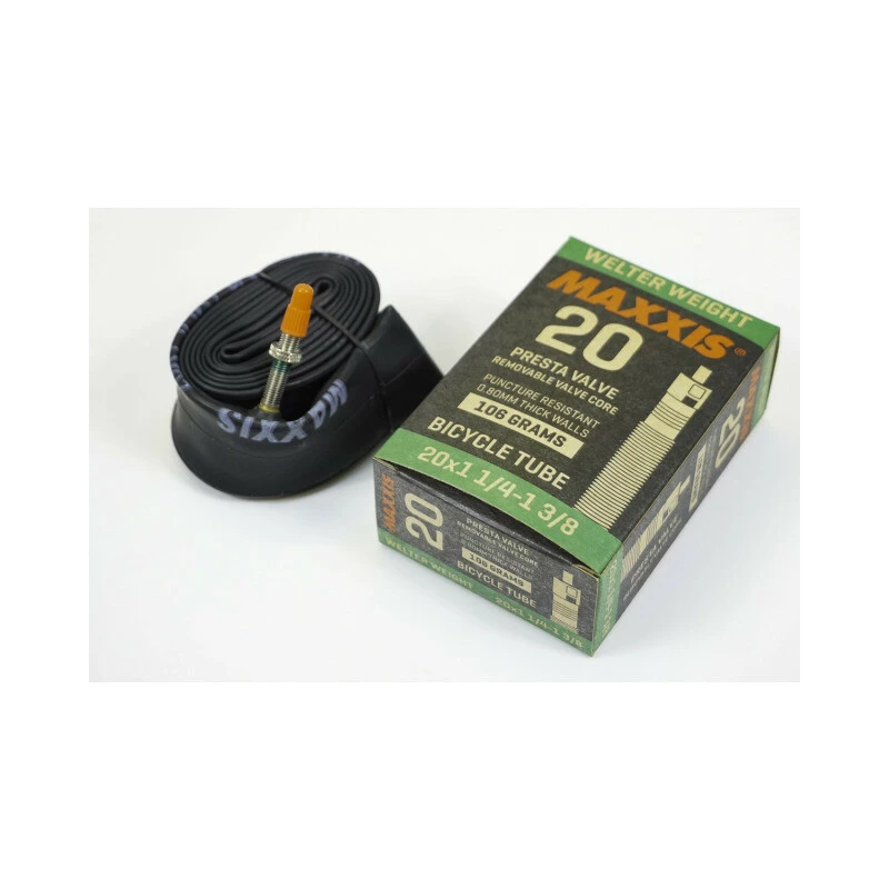 MAXXIS Welter Weight , Presta 20x1 1/4-1 3/8, 32-440, 107g 1 MAXXIS Welter Weight , Presta 20x1 1/4-1 3/8, 32-440, 107g