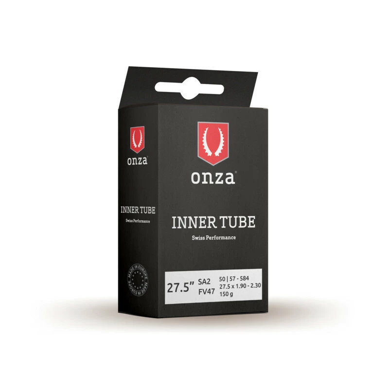 Onza Schlauch SA2 0.6mm 27.5x2.10-2.60, 0.6mm, FV47 1 Onza Schlauch SA2 0.6mm 27.5x2.10-2.60, 0.6mm, FV47