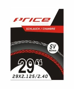 Price Schlauch MTB, 29x2.10-2.40, FV40, Ventil 40mm, Box &agrave; 10 Stk.