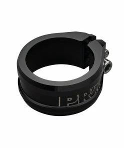 PRO Sattelklemme Alu 38.6 Mm Mit Zwei Bolzen Schwarz