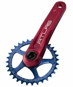 Race Face Atlas Cinch Crankarm (RF136) Red 165mm
