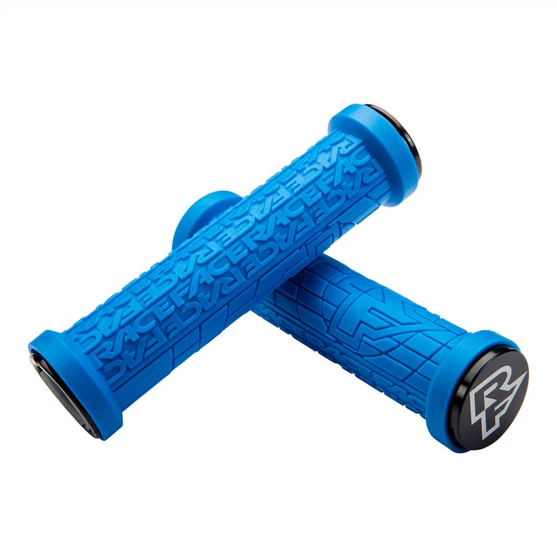 Race Face Grippler Grip Lock-On 30mm Blue 1 Race Face Grippler Grip Lock-On 30mm Blue