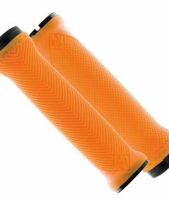 Race Face Lovehandle Grips Lock-On 30mm Orange