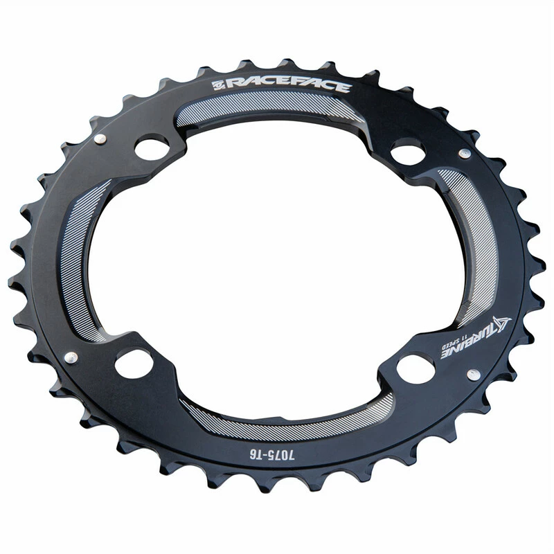 Race Face Single Chainring N/W 110BCD 10-12SPD Black 110x40T 1 Race Face Single Chainring N/W 110BCD 10-12SPD Black 110x40T