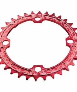 Race Face SingleChainring N/W 104BCD 10-12SPD Red 104x30T