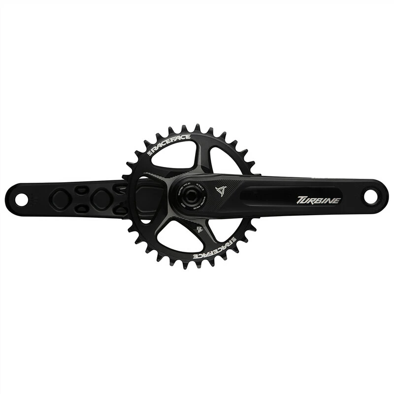 Race Face Turbine R Cinch Crankarm DM (RF136)V2 Black 165mm 2 Race Face Turbine R Cinch Crankarm DM (RF136)V2 Black 165mm – Bild 2