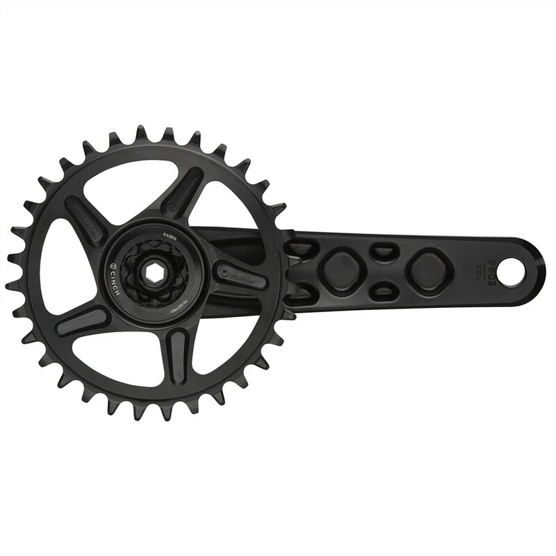 Race Face Turbine R Cinch Crankarm DM (RF136)V2 Black 165mm 3 Race Face Turbine R Cinch Crankarm DM (RF136)V2 Black 165mm – Bild 3