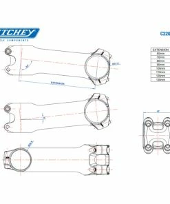 Ritchey Vorbau WCS C220 90mm, Blatte Black, 31.8mm, 6°/84° 7 Ritchey Vorbau WCS C220 90mm, Blatte Black, 31.8mm, 6°/84° -Fahrrad Verkaufsgeschäft ritchey vorbau wcs c220 90mm blatte black 318mm 6 844