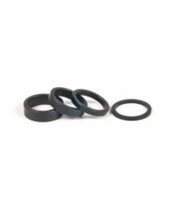 SALT HEADSET BMX SPACERSET, SCHWARZ ALU, INCL. 3,5,8,10MM SPACER FOR 1 1/8