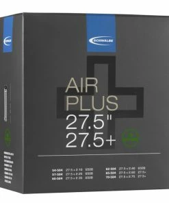 Schwalbe Schlauch Air Plus 27.5&quot; AV21+AP, 54/70-584 27.5&quot;x 2.10&quot;-2.80&quot;
