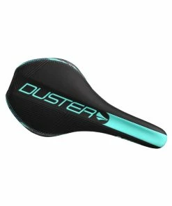 SDG Sattel Duster P MTN Ti-Alloy, Black/Teal, Painted Rails