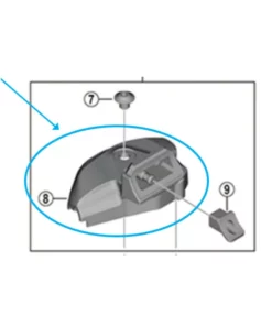 Shimano Abdeckung SL-M9100-I Rechts