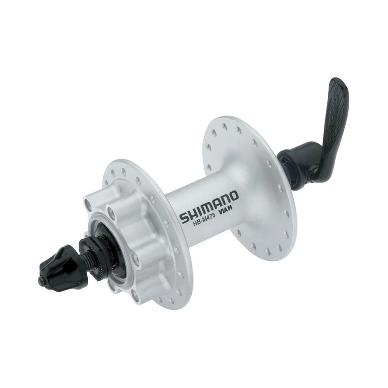 Shimano HR-Nabe Alivio FH-M475 135 Mm 32-Loch 8/9-G 6-Loch QR 166 Mm Silb. Box 2 Shimano HR-Nabe Alivio FH-M475 135 Mm 32-Loch 8/9-G 6-Loch QR 166 Mm Silb. Box – Bild 2