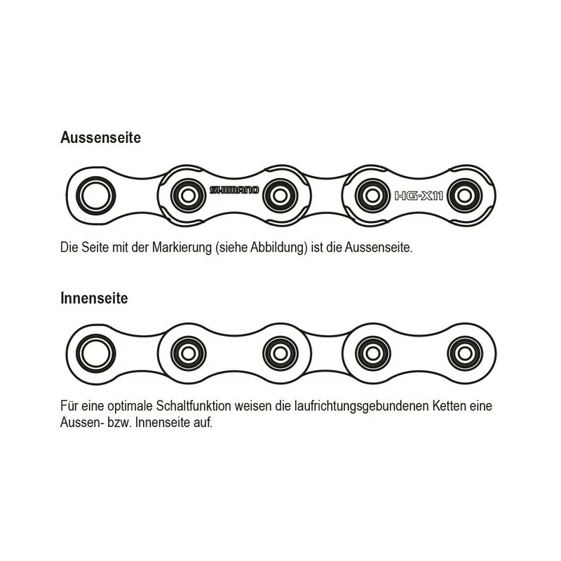 Shimano Kette Ultegra CN-6701 10-Gang 114 Glieder Box 2 Shimano Kette Ultegra CN-6701 10-Gang 114 Glieder Box – Bild 2