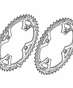 Shimano Kettenblatt FC-M540 44 Z&auml;hne F&uuml;r Hosenschutz Schwarz