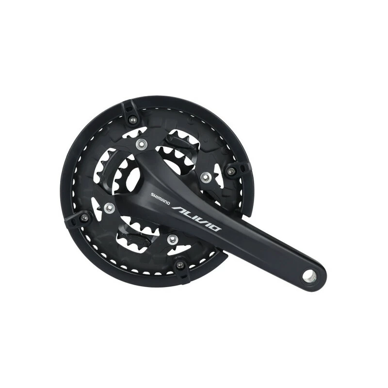 Shimano Kettenradgarnitur Alivio FC-T4060 HTII 170mm 44x32x22 Silber Box 1 Shimano Kettenradgarnitur Alivio FC-T4060 HTII 170mm 44x32x22 Silber Box