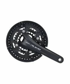 Shimano Kettenradgarnitur Alivio FC-T4060 HTII 175mm 44x32x22 Schwarz Box