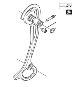 Shimano Leitblech RD-M772-SGS Aussen
