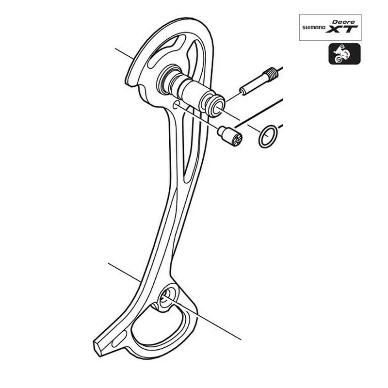 Shimano Leitblech RD-M772-SGS Aussen 1 Shimano Leitblech RD-M772-SGS Aussen