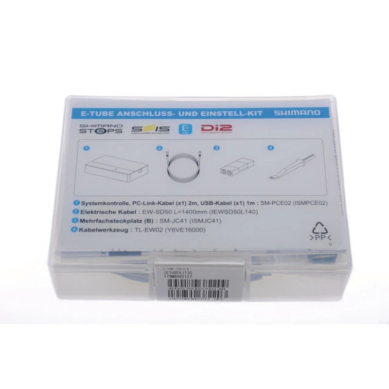 Shimano PC-Interface SM-PCE02 Di2 Set, SM-PCE02,EW-SD50 1400mm,SM-JC41,TL-EW02 1 Shimano PC-Interface SM-PCE02 Di2 Set, SM-PCE02,EW-SD50 1400mm,SM-JC41,TL-EW02