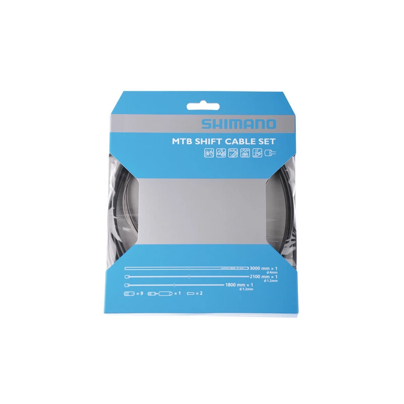 Shimano Schaltzugset MTB 1.2x2100mm 1 Shimano Schaltzugset MTB 1.2x2100mm