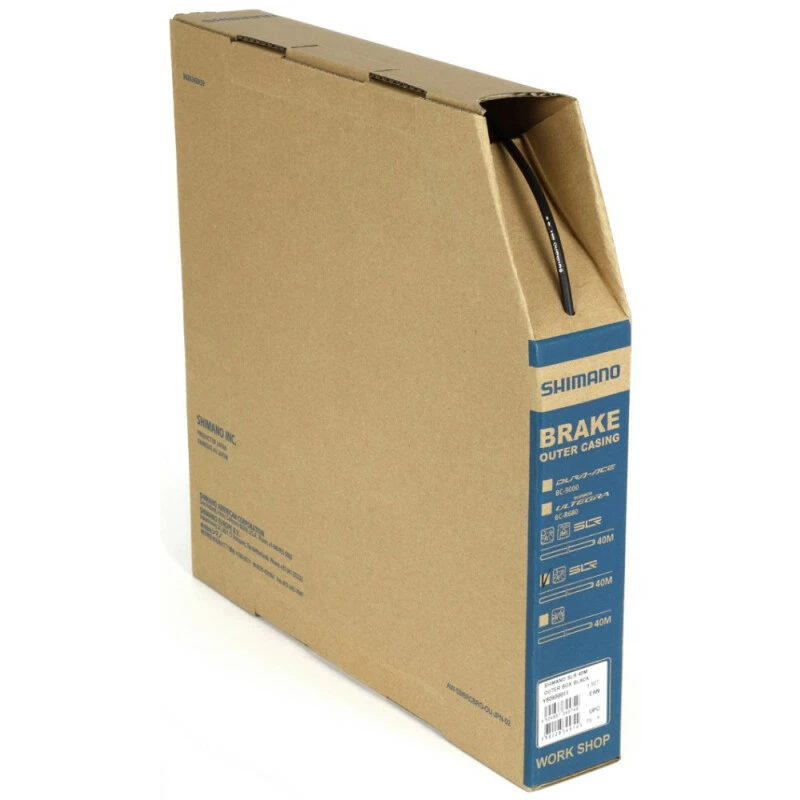 Shimano SLR Bremsaussenhülle 5mm Schwarz, Y-809 00011, Karton à 40m 3 Shimano SLR Bremsaussenhülle 5mm Schwarz, Y-809 00011, Karton à 40m – Bild 3