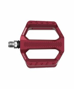 Shimano Urban Pedal E-Bike/Trekking, PD-EF202R Flat Pedal Pins Rot