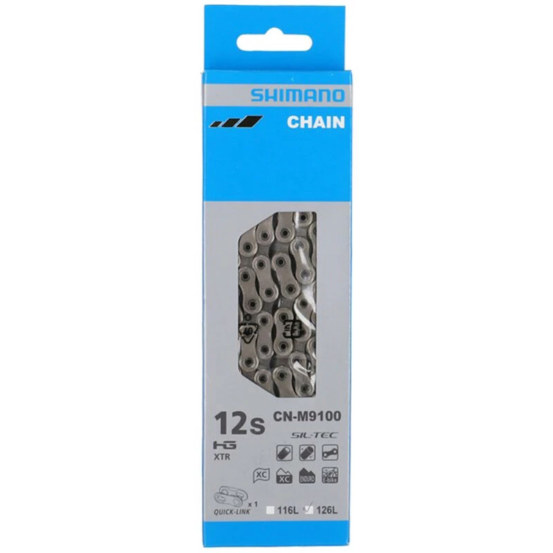 Shimano XTR Kette 12-fach CN-M9100126Q 2 Shimano XTR Kette 12-fach CN-M9100126Q – Bild 2