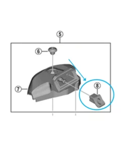 Shimano XTR SL-M9100-I Schalthebel-Adapter -Fahrrad Verkaufsgeschäft shimano xtr sl m9100 i schalthebel adapter2