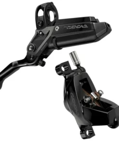 SRAM Code Silver Stealth Aluminum, 4-Kolben Rear 2000mm, Black, C1