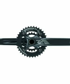 SRAM Kurbel GX 2x10 175mm 38-24Z GXP All Mountain Guard Alu 1000 Schwarz