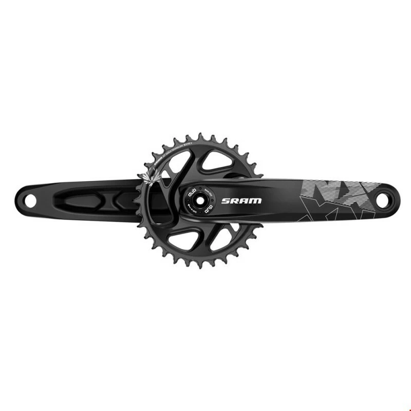 SRAM Kurbel NX Eagle DUB 165mm 32Z Schwarz 1 SRAM Kurbel NX Eagle DUB 165mm 32Z Schwarz