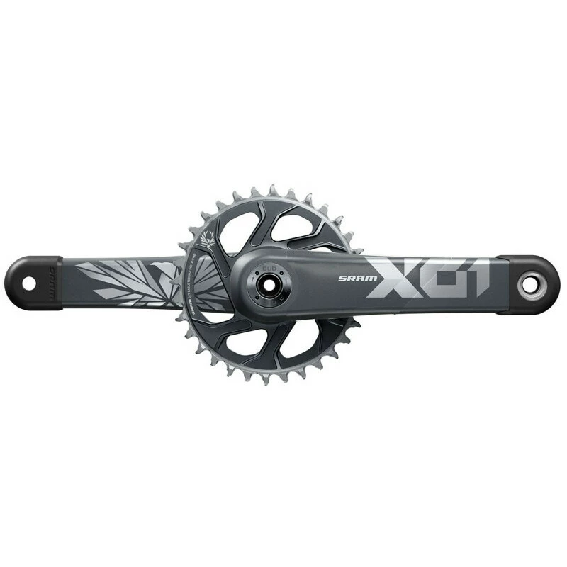 SRAM Kurbel X01 Eagle Boost DUB 165mm 32Z Lunar Polar 1 SRAM Kurbel X01 Eagle Boost DUB 165mm 32Z Lunar Polar