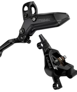 SRAM Level Silver Stealth Aluminum, 2-Kolben Rear 2000mm, Black, C1