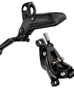 SRAM Level Silver Stealth Aluminum, 4-Kolben Rear 2000mm, Black, C1