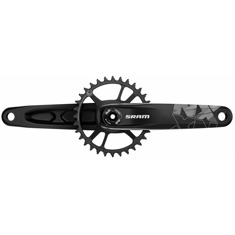SRAM NX EAGLE 20 DUB 1x12 X-Sync Kurbelgarnitur 175mm Boost 148, 32Z, Stahl Kettenblatt, DUB, Ohne Tretlager, Schwarz 1 SRAM NX EAGLE 20 DUB 1x12 X-Sync Kurbelgarnitur 175mm Boost 148, 32Z, Stahl Kettenblatt, DUB, Ohne Tretlager, Schwarz