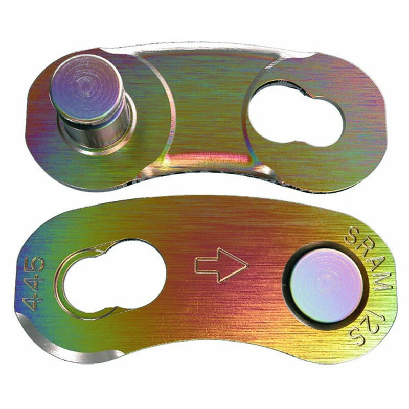 SRAM PowerLock 12-fach Kettenschloss, 4 Stück Rainbow 1 SRAM PowerLock 12-fach Kettenschloss, 4 Stück Rainbow