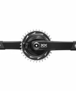 SRAM Powermeter XX SL Eagle T-Type 34Z 175mm Spiderbased Q168 CL55 DUB Black