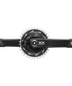 SRAM Powermeter XX SL Eagle T-Type 34Z 175mm Spiderbased Q174 CL55 DUB Black