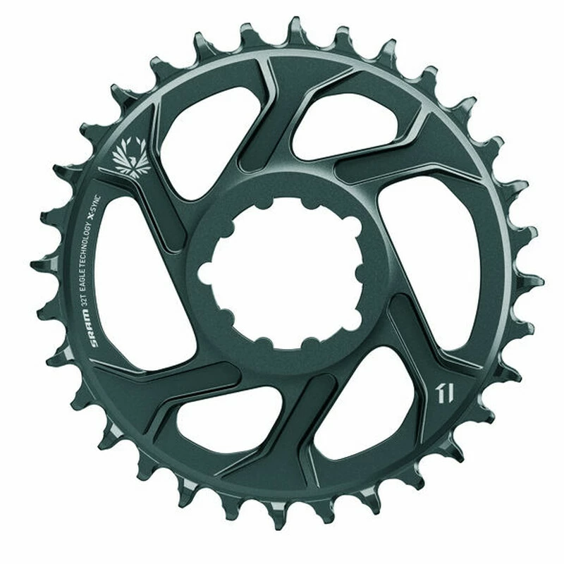 SRAM X01 EAGLE 20 Kettenblatt 32 Zähne X-SYNC 2, Direct Mount, 12-fach, 3mm Offset, Boost, Schwarz 1 SRAM X01 EAGLE 20 Kettenblatt 32 Zähne X-SYNC 2, Direct Mount, 12-fach, 3mm Offset, Boost, Schwarz