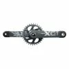 SRAM X01 EAGLE 21 DUB 1x12 X-Sync Kurbelgarnitur Carbon 170mm Boost 148, 32Z, DUB, Ohne Tretlager, Q168mm, Schwarz