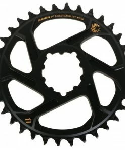 SRAM XX1 EAGLE 20 Kettenblatt 30 Z&auml;hne X-SYNC 2, Direct Mount, 12-fach, 6mm Offset, Schwarz-gold