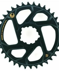SRAM XX1 EAGLE 20 Kettenblatt 32 Z&auml;hne X-SYNC 2, Direct Mount, 12-fach, 3mm Offset, Boost, Schwarz-gold