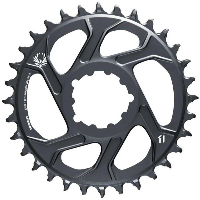 SRAM XX1 EAGLE 20 Kettenblatt 32 Zähne X-SYNC 2, Direct Mount, 12-fach, 6mm Offset, Lunar Grey 1 SRAM XX1 EAGLE 20 Kettenblatt 32 Zähne X-SYNC 2, Direct Mount, 12-fach, 6mm Offset, Lunar Grey