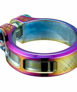Supacaz Sattelklemme SupaClamp 34.9mm, 1 Stk., Oil Slick